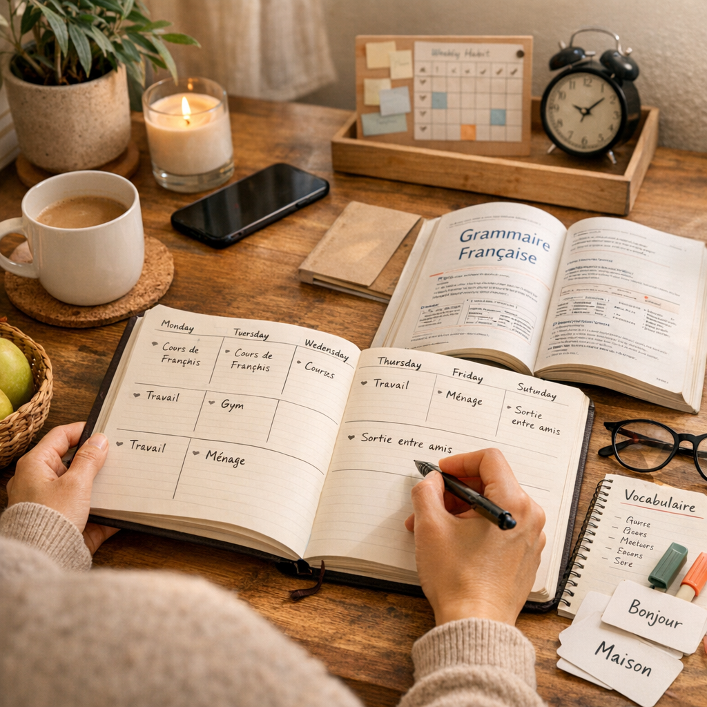 Construire une routine hebdomadaire réaliste quand on est adulte