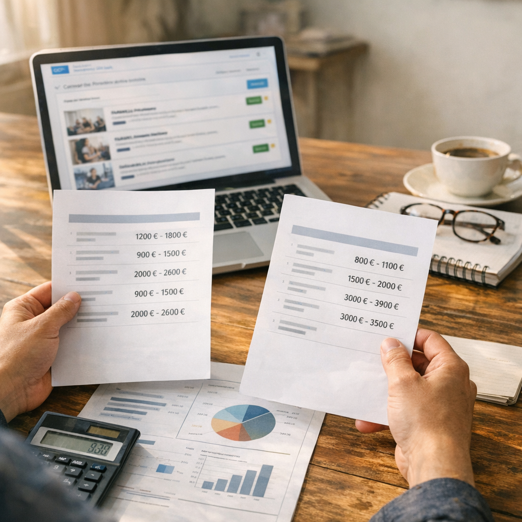 4. Prix des formations CPF&nbsp;: comparer les fourchettes avant de s’inscrire