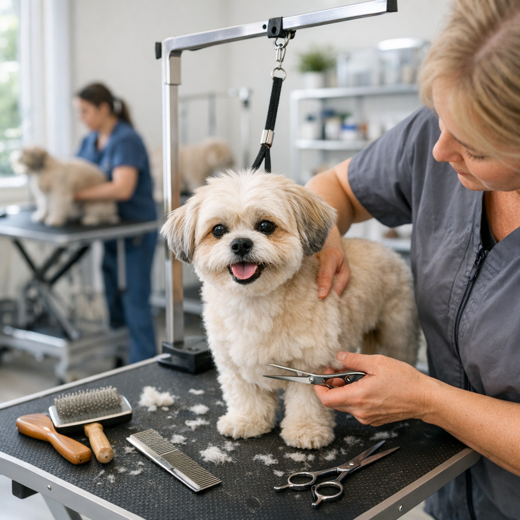 Le CTM Toiletteur Canin adulte prépare une reconversion réaliste