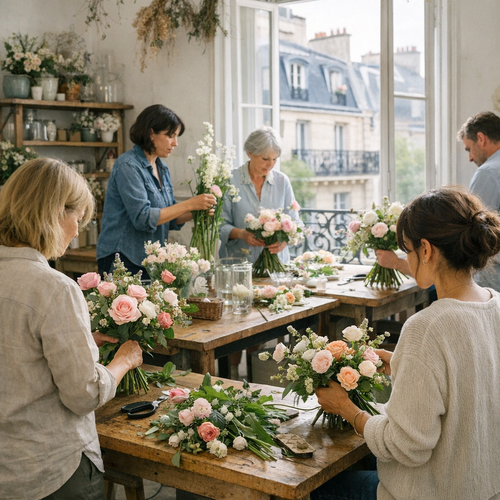 L’École de fleuriste à Paris : un choix selon le projet
