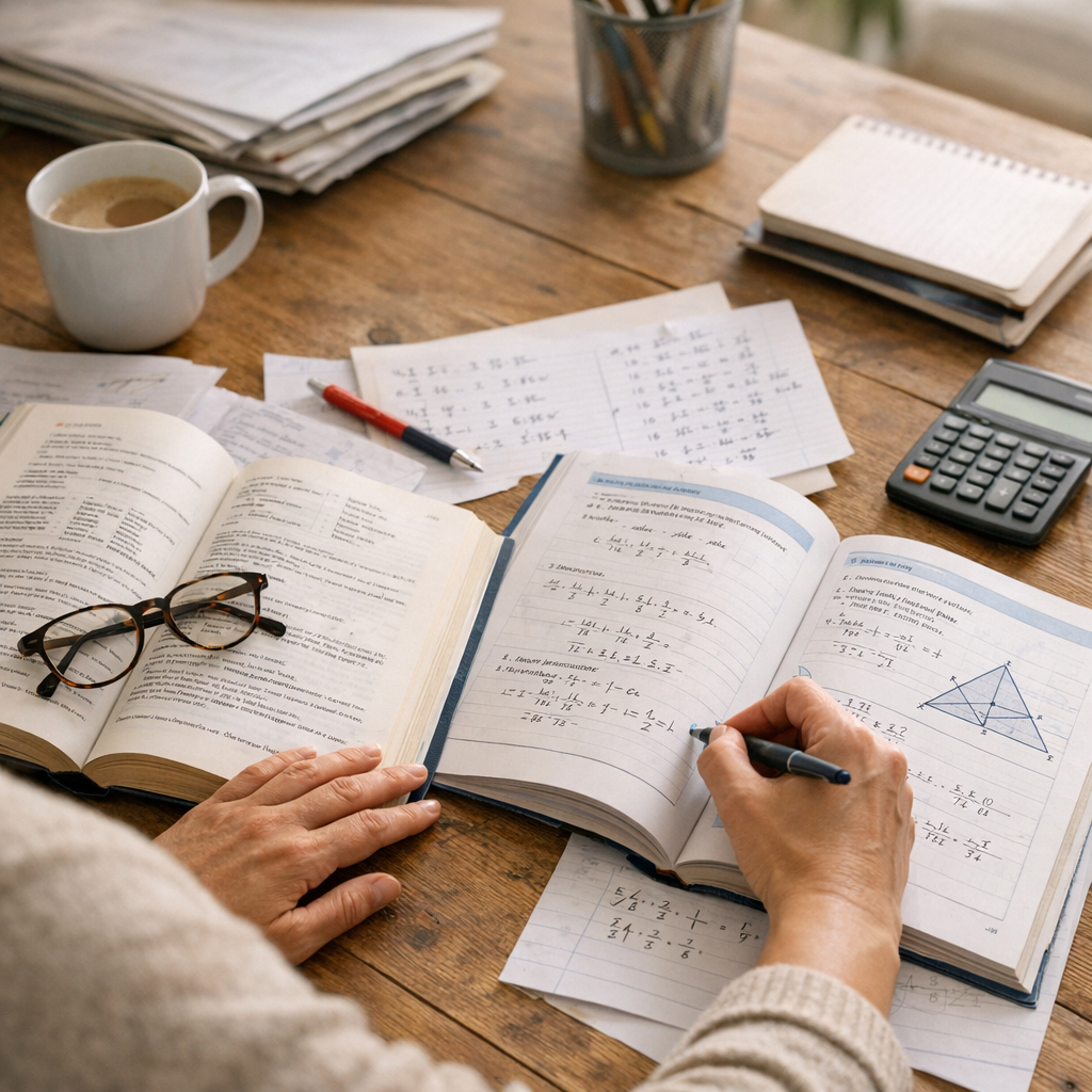 Comment faire une remise à niveau en français et mathématiques&nbsp;?