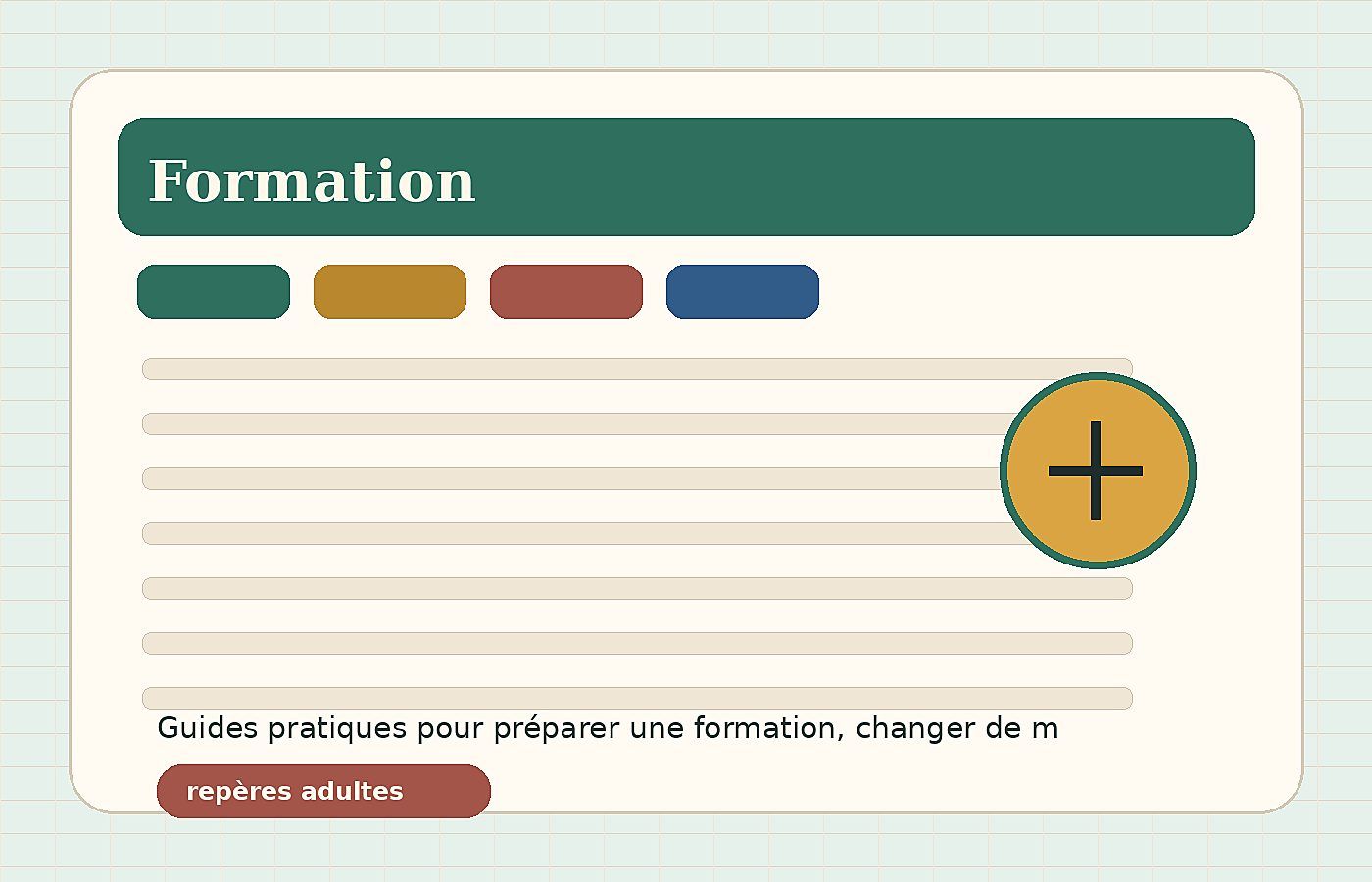 Préparer une reconversion adulte sans se précipiter